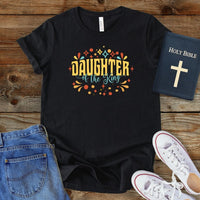 a black t - shirt with the words daughter on it