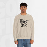 Trust God - Unisex Crewneck Sweatshirt