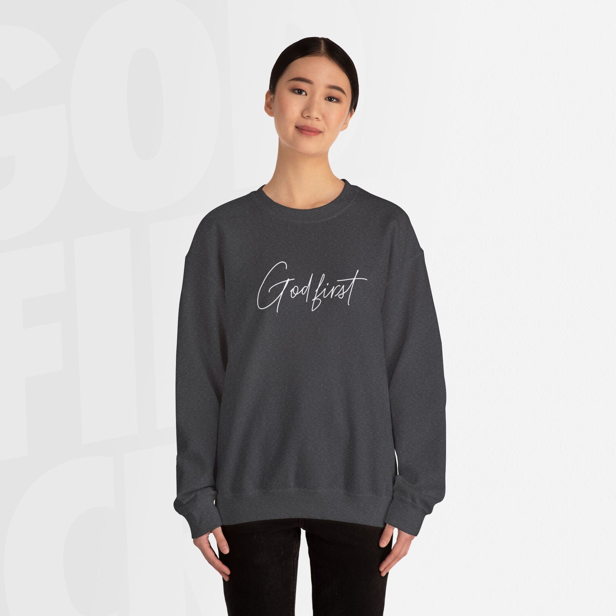 God First - Unisex Crewneck Sweatshirt