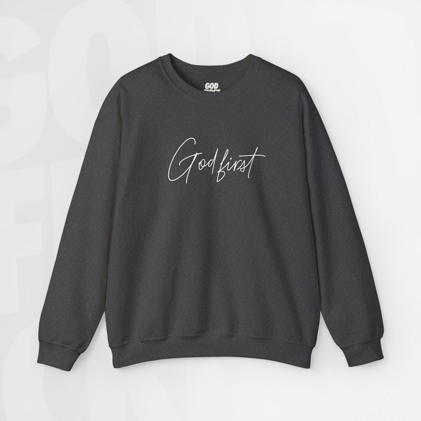 God First - Unisex Crewneck Sweatshirt