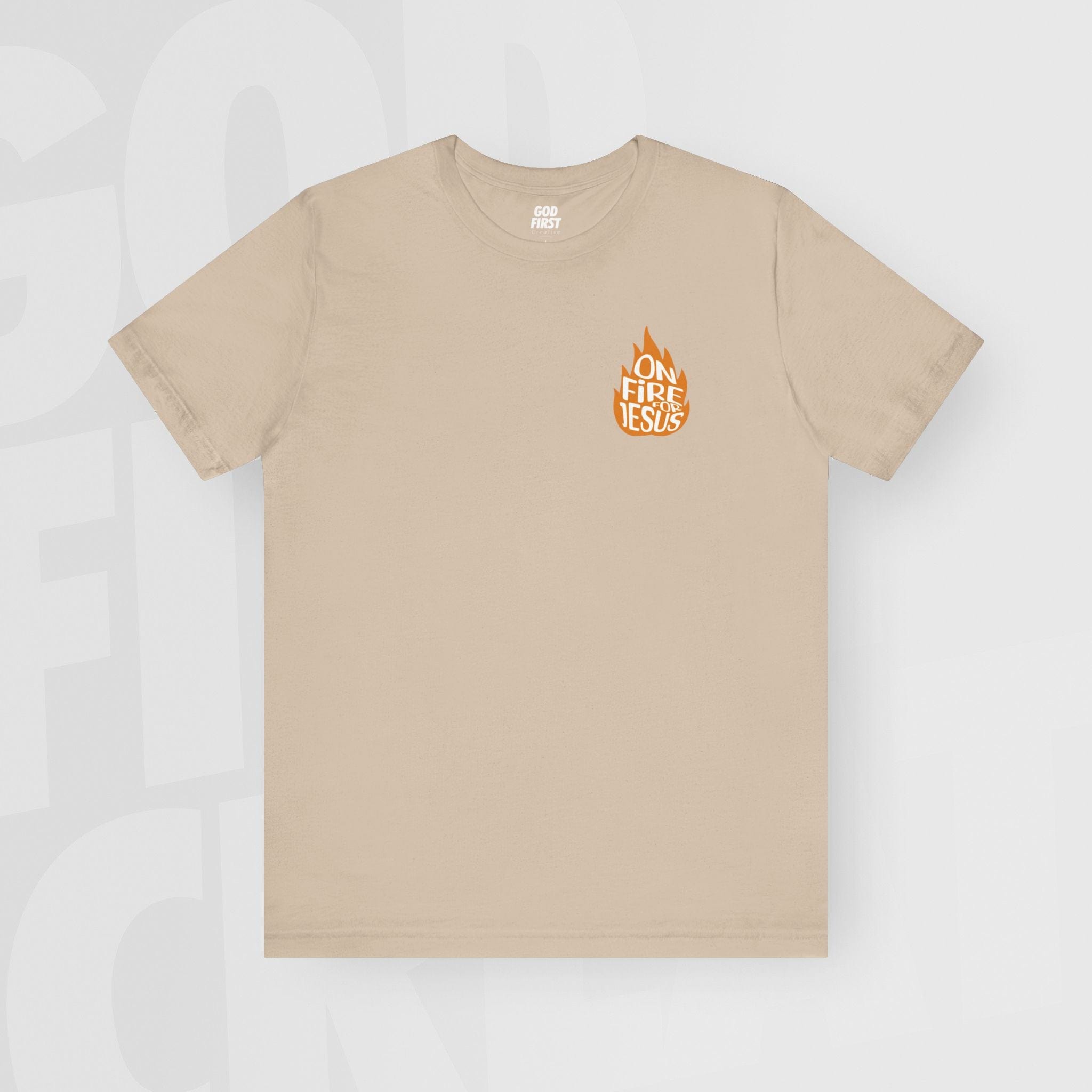 On Fire For Jesus - Unisex T-Shirt