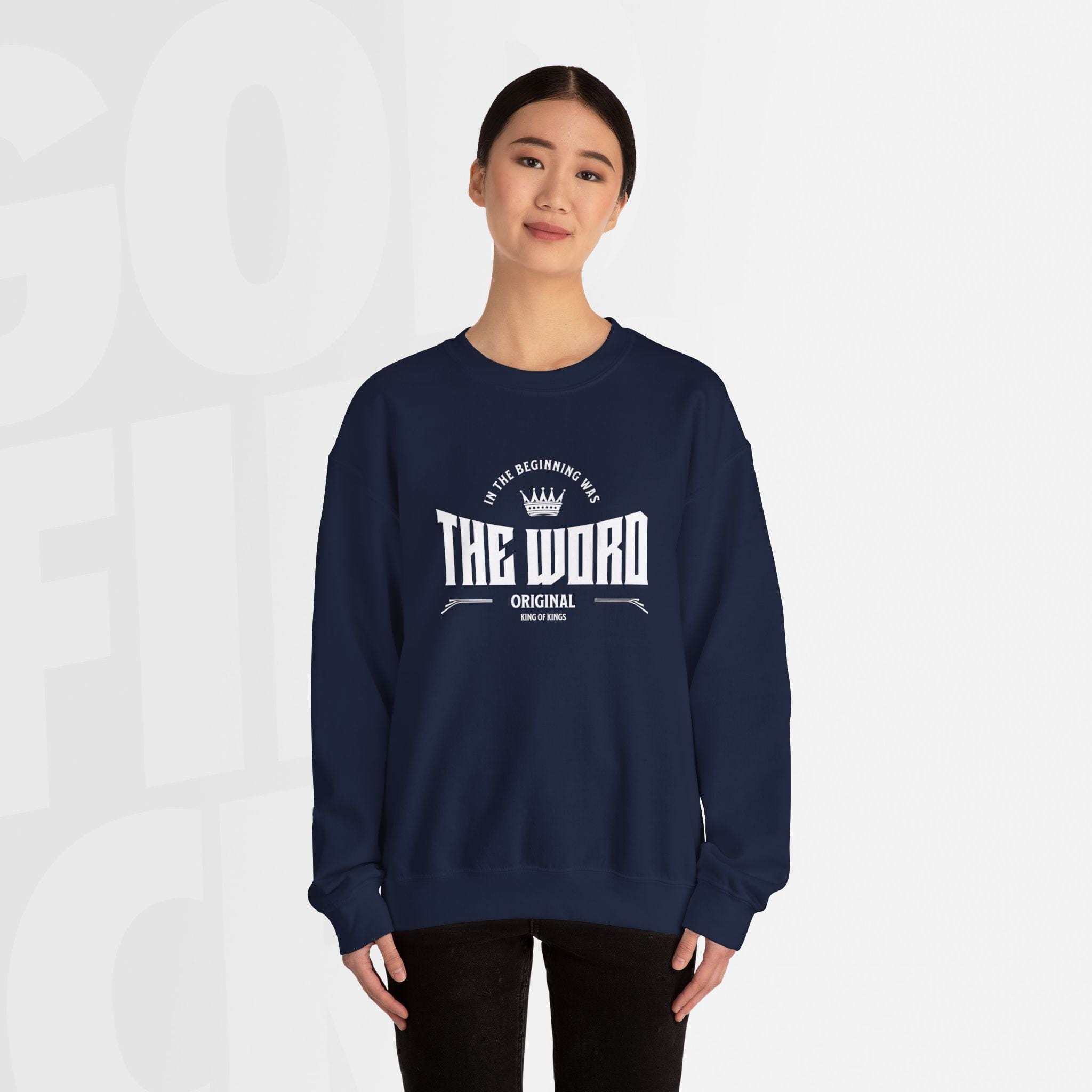 In The Beginning Was The Word - Unisex Crewneck Sweatshirt