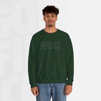 Walk By Faith - Unisex Crewneck Sweatshirt