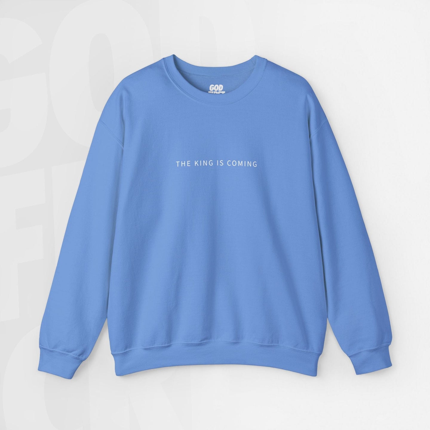 The King Is Coming - Unisex Crewneck Sweatshirt