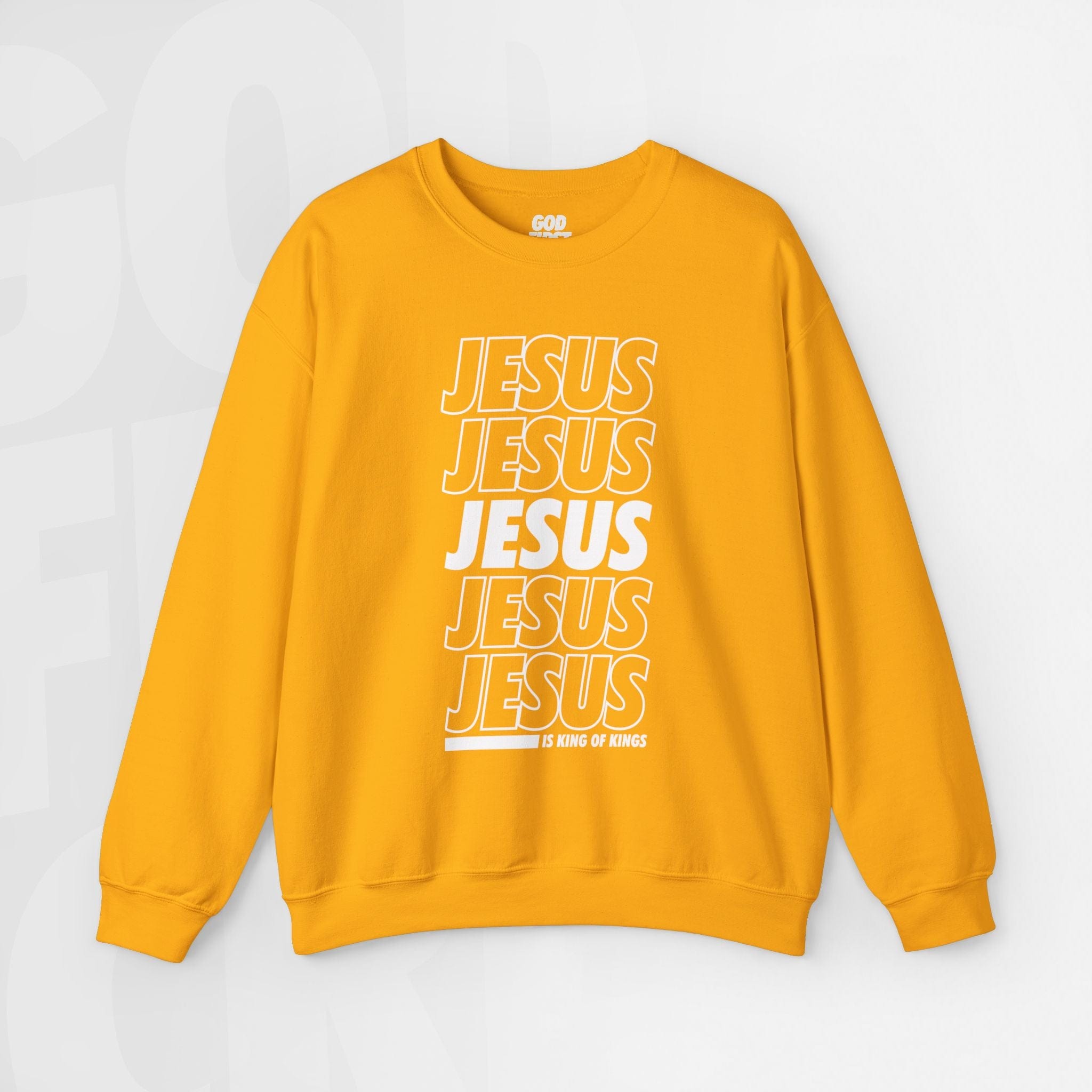 Jesus Is King Of Kings - Unisex Crewneck Sweatshirt