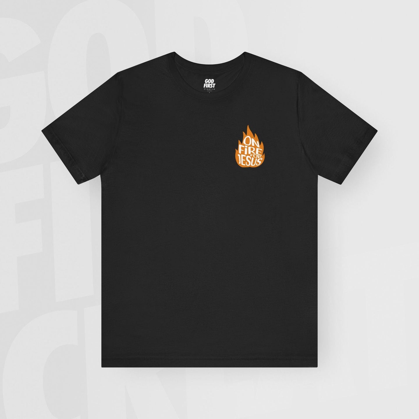 On Fire For Jesus - Unisex T-Shirt