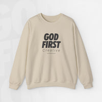 God First Creative - Unisex Crewneck Sweatshirt