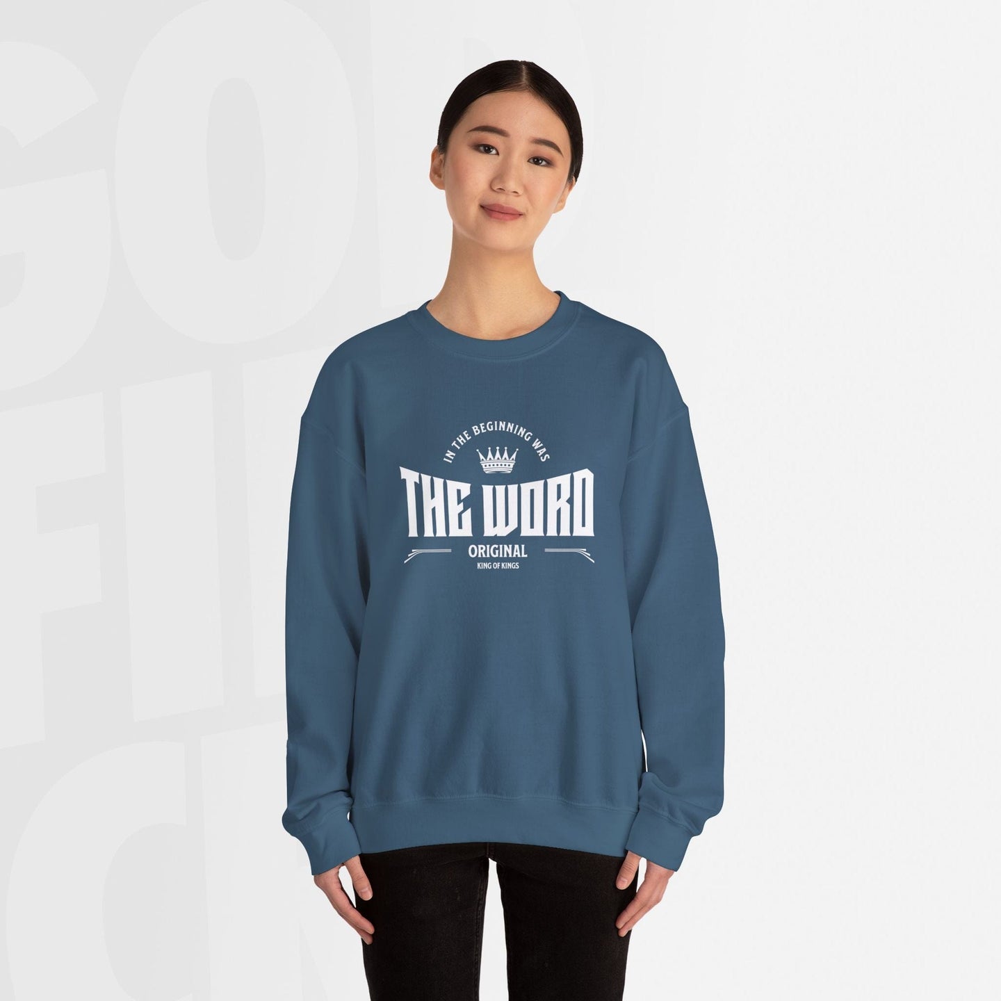 In The Beginning Was The Word - Unisex Crewneck Sweatshirt