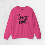 Trust God - Unisex Crewneck Sweatshirt