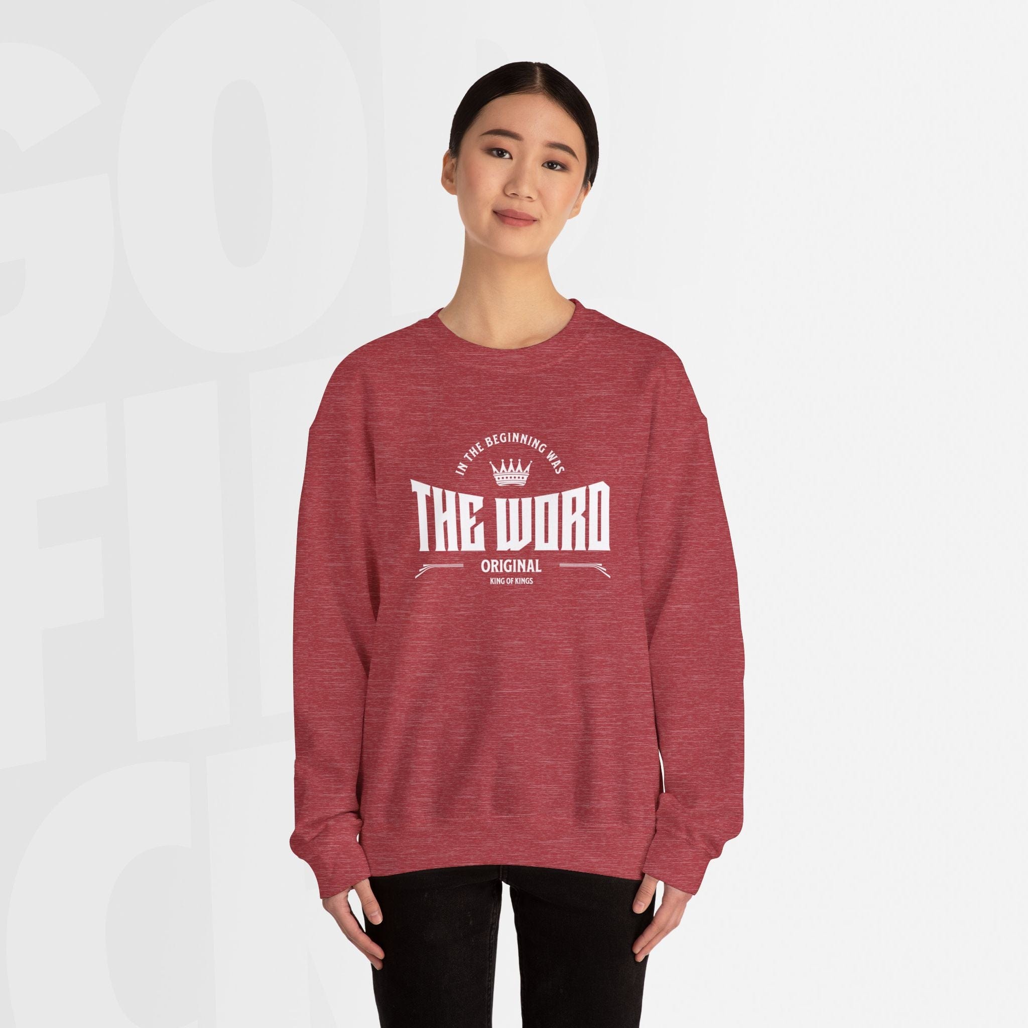 In The Beginning Was The Word - Unisex Crewneck Sweatshirt