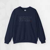 Walk By Faith - Unisex Crewneck Sweatshirt