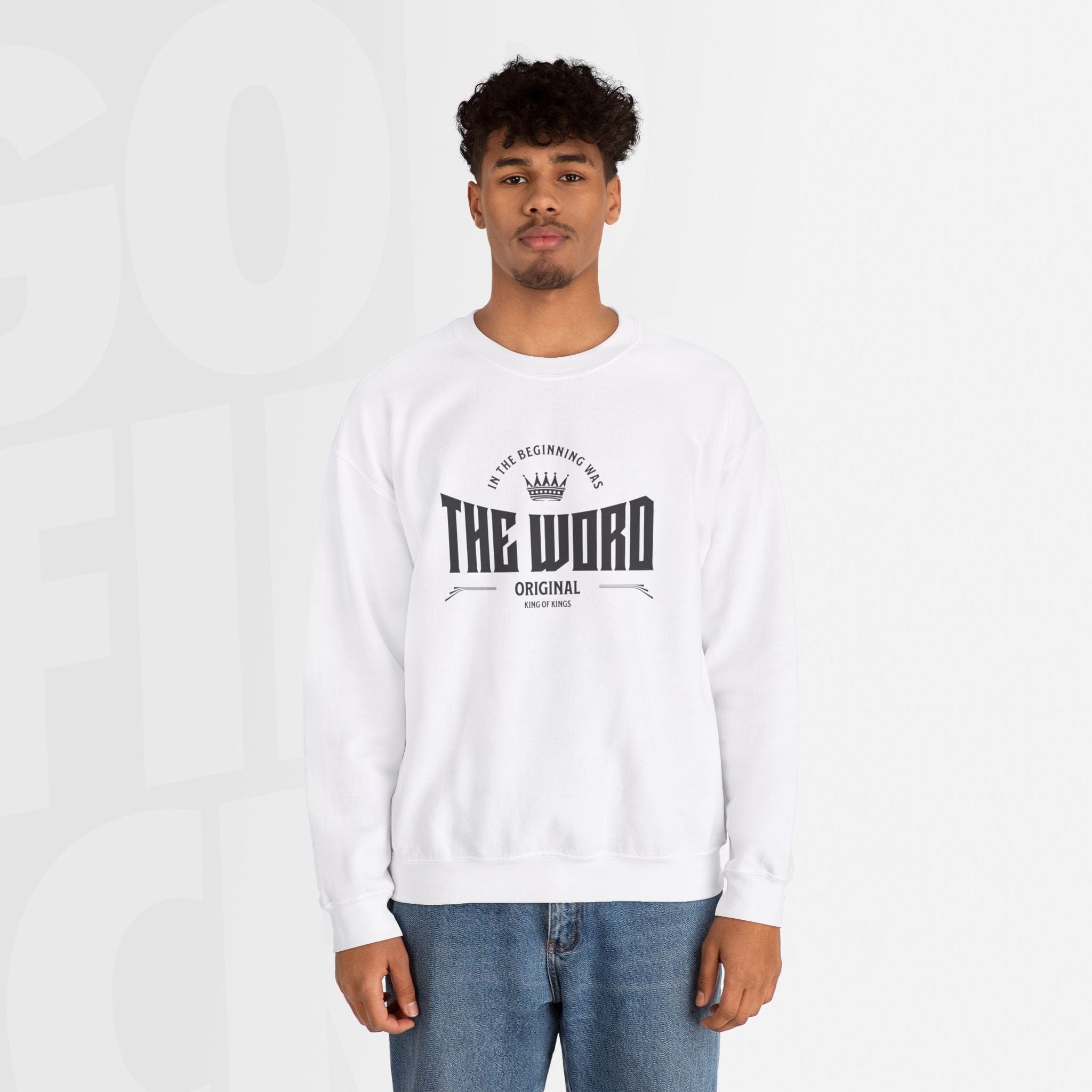 In The Beginning Was The Word - Unisex Crewneck Sweatshirt