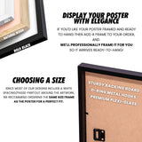 a picture frame with a quote on it