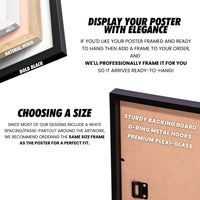 a picture frame with a quote on it