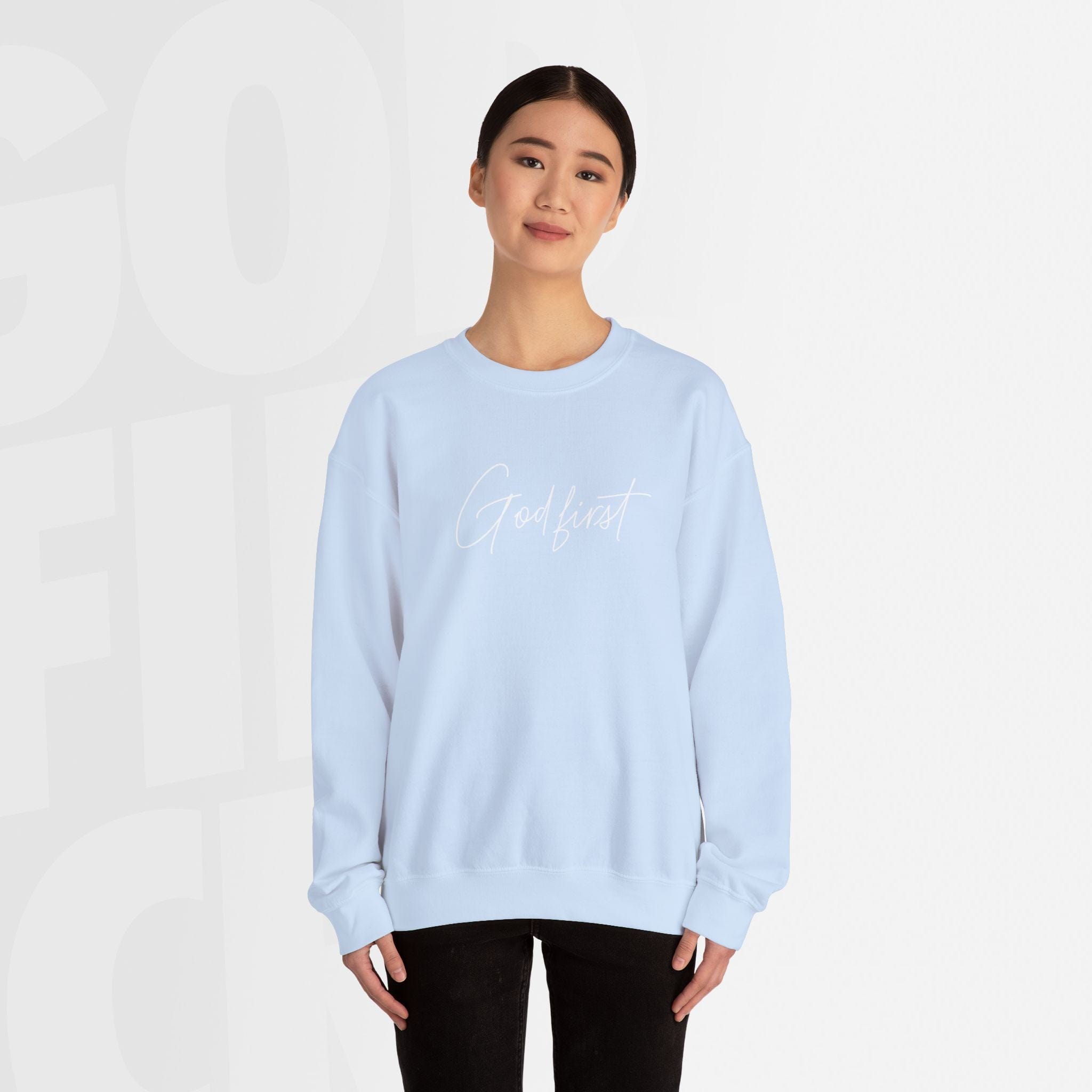 God First - Unisex Crewneck Sweatshirt