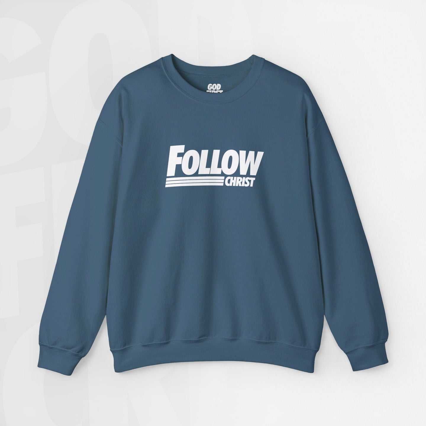 Follow Christ - Unisex Crewneck Sweatshirt