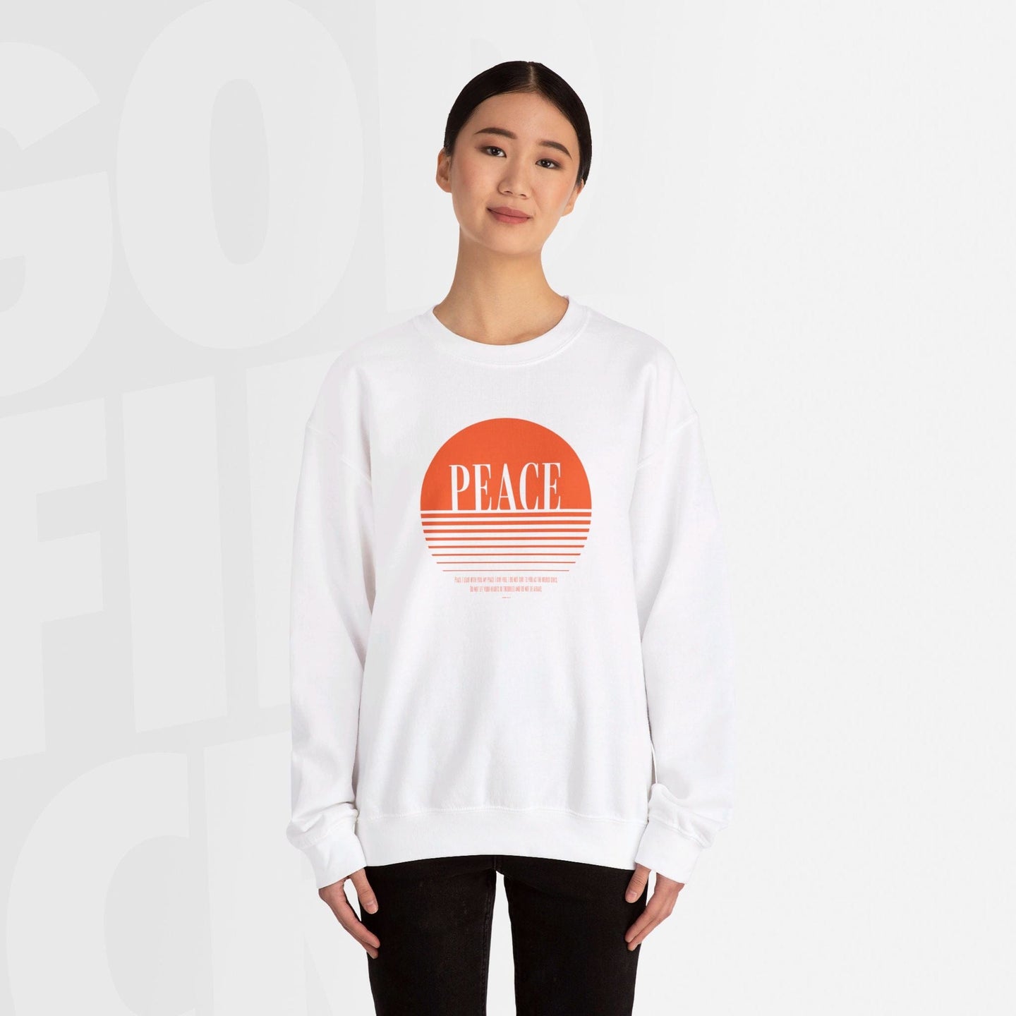 Peace - Unisex Crewneck Sweatshirt