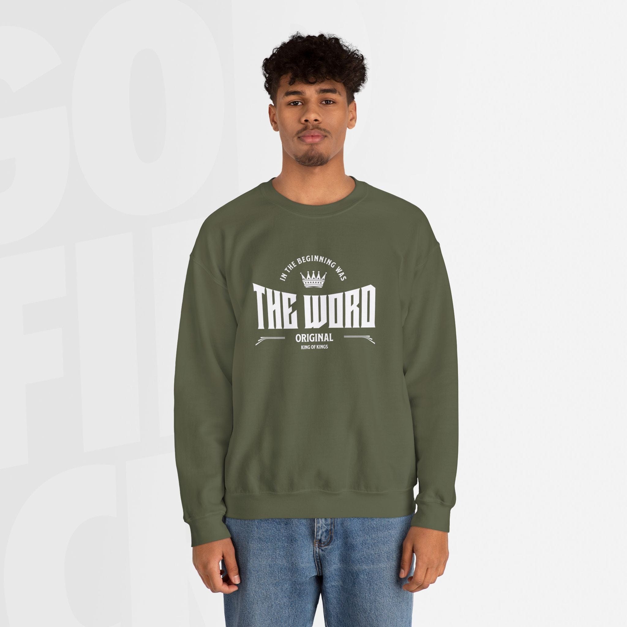 In The Beginning Was The Word - Unisex Crewneck Sweatshirt