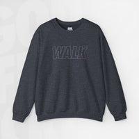 Walk By Faith - Unisex Crewneck Sweatshirt