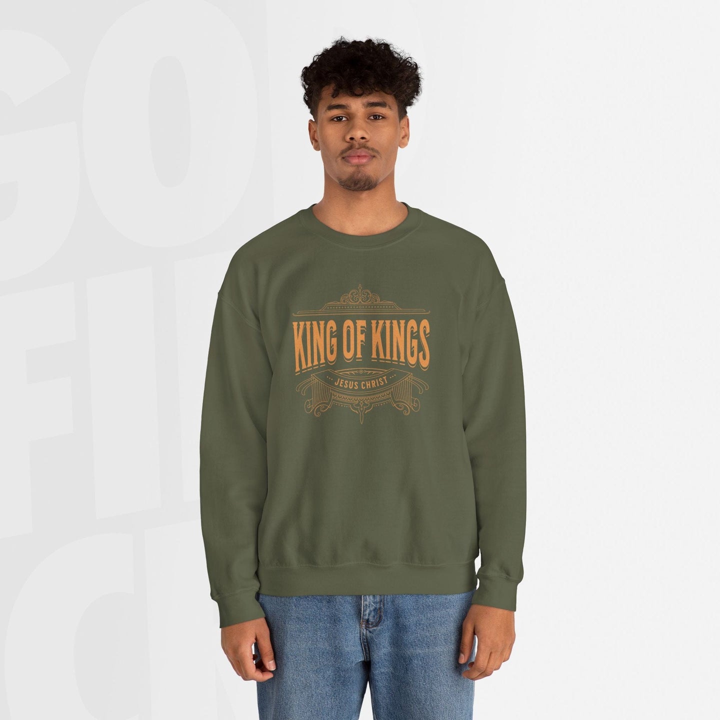 King Of Kings - Unisex Crewneck Sweatshirt