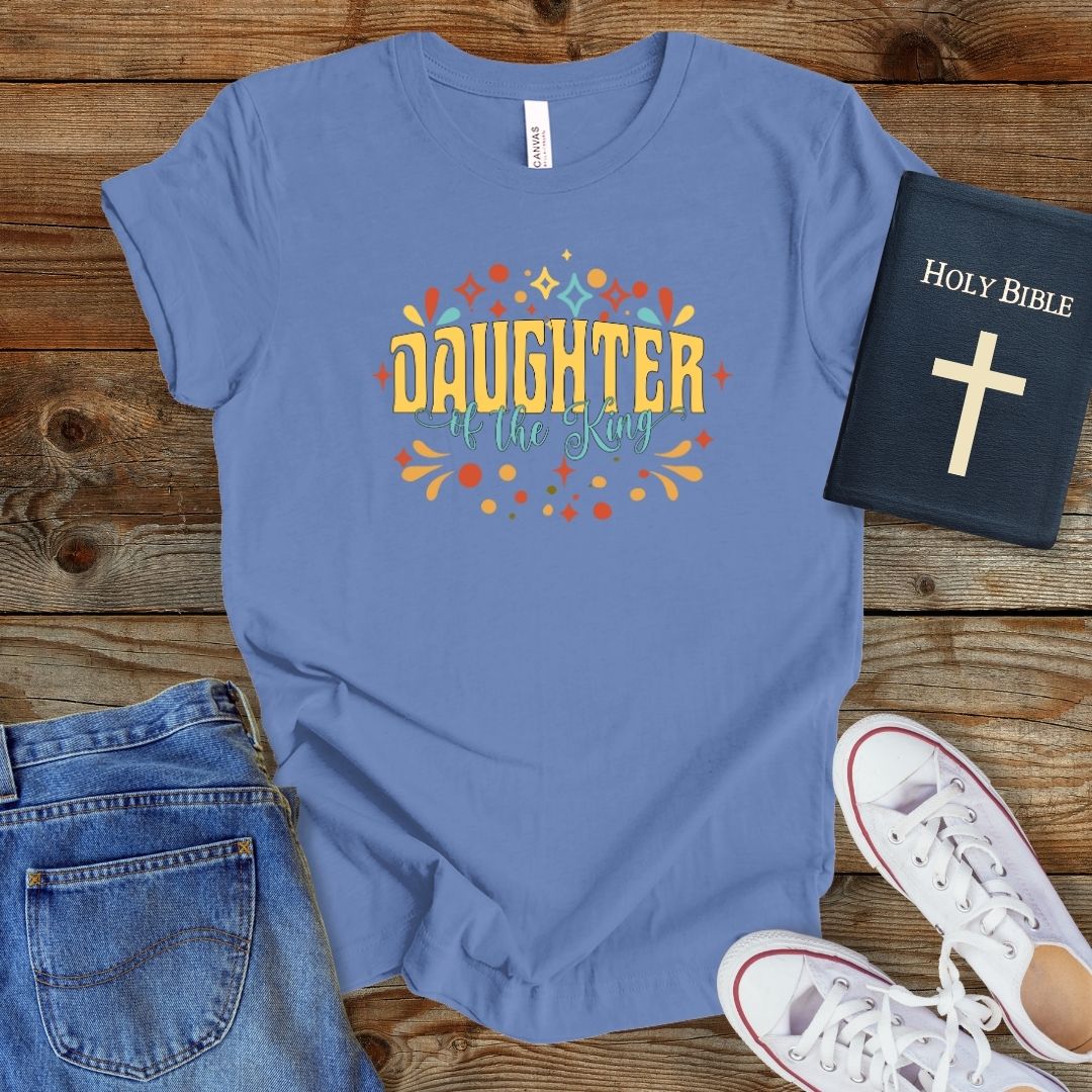 a t - shirt with the words daughter on it