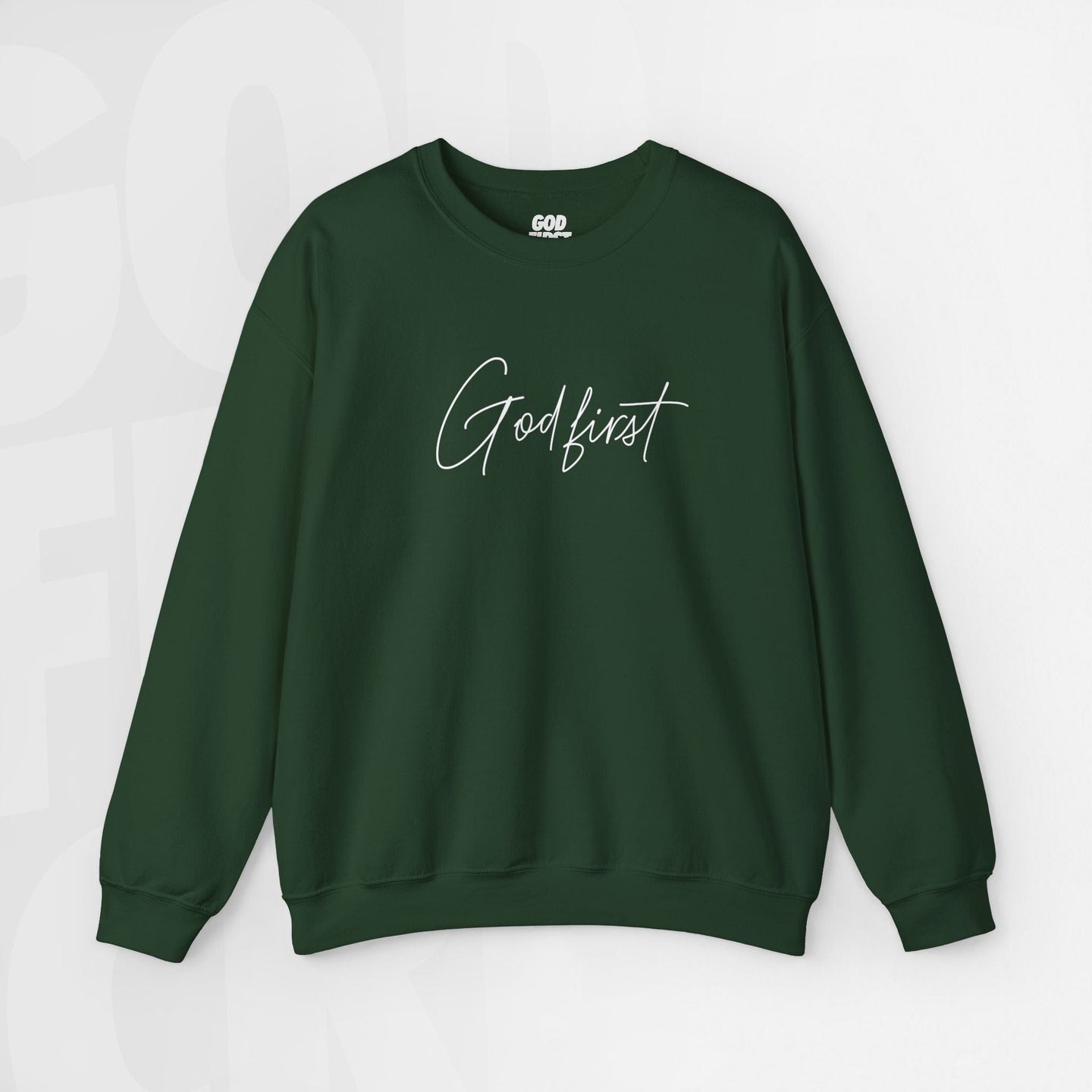 God First - Unisex Crewneck Sweatshirt