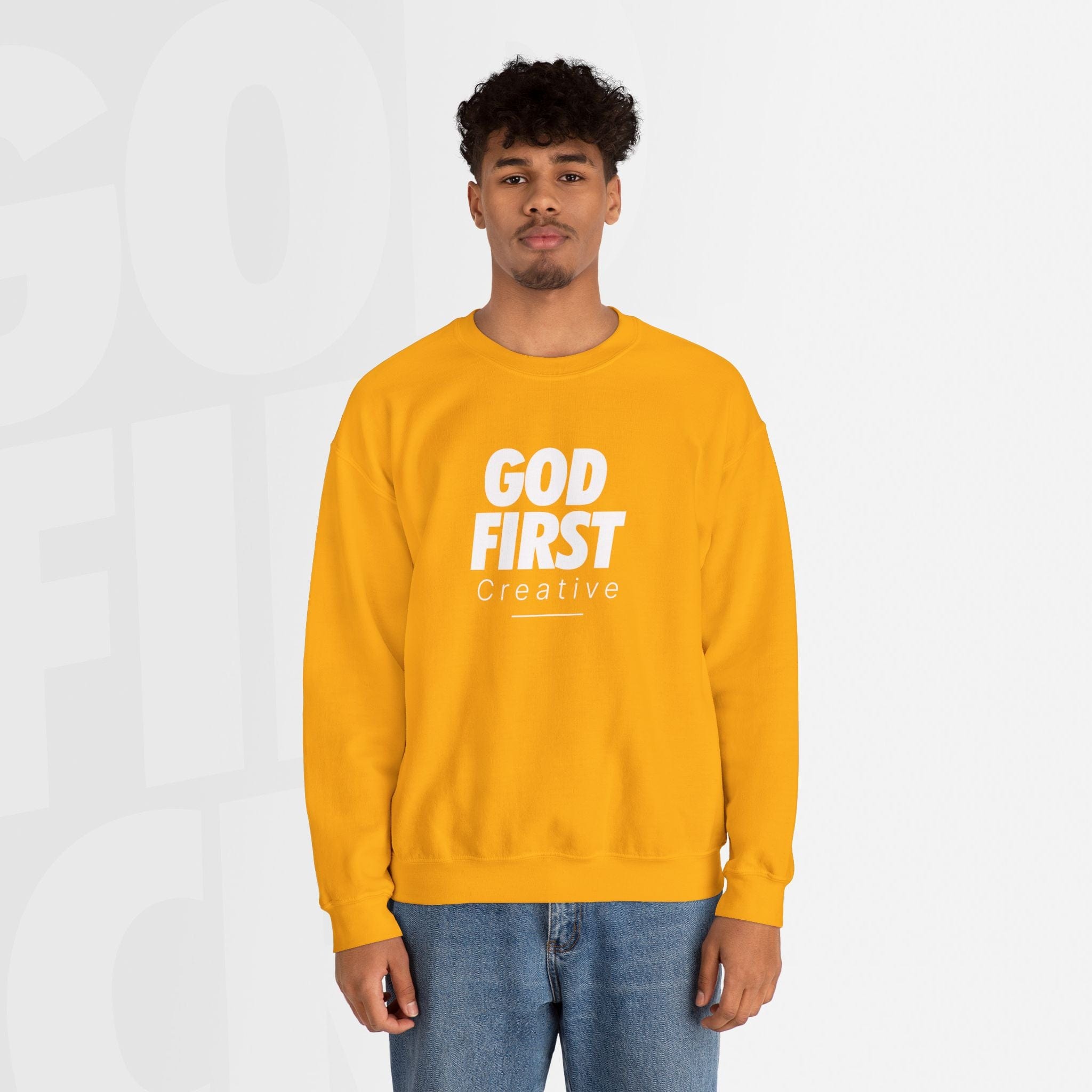 God First Creative - Unisex Crewneck Sweatshirt