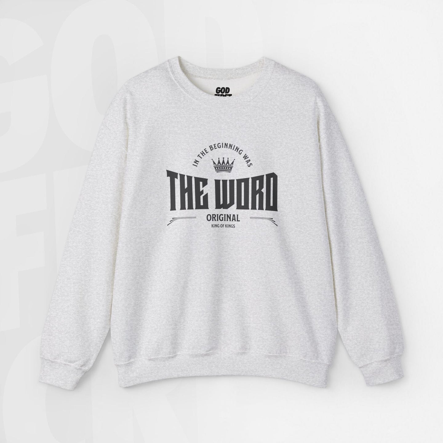 In The Beginning Was The Word - Unisex Crewneck Sweatshirt