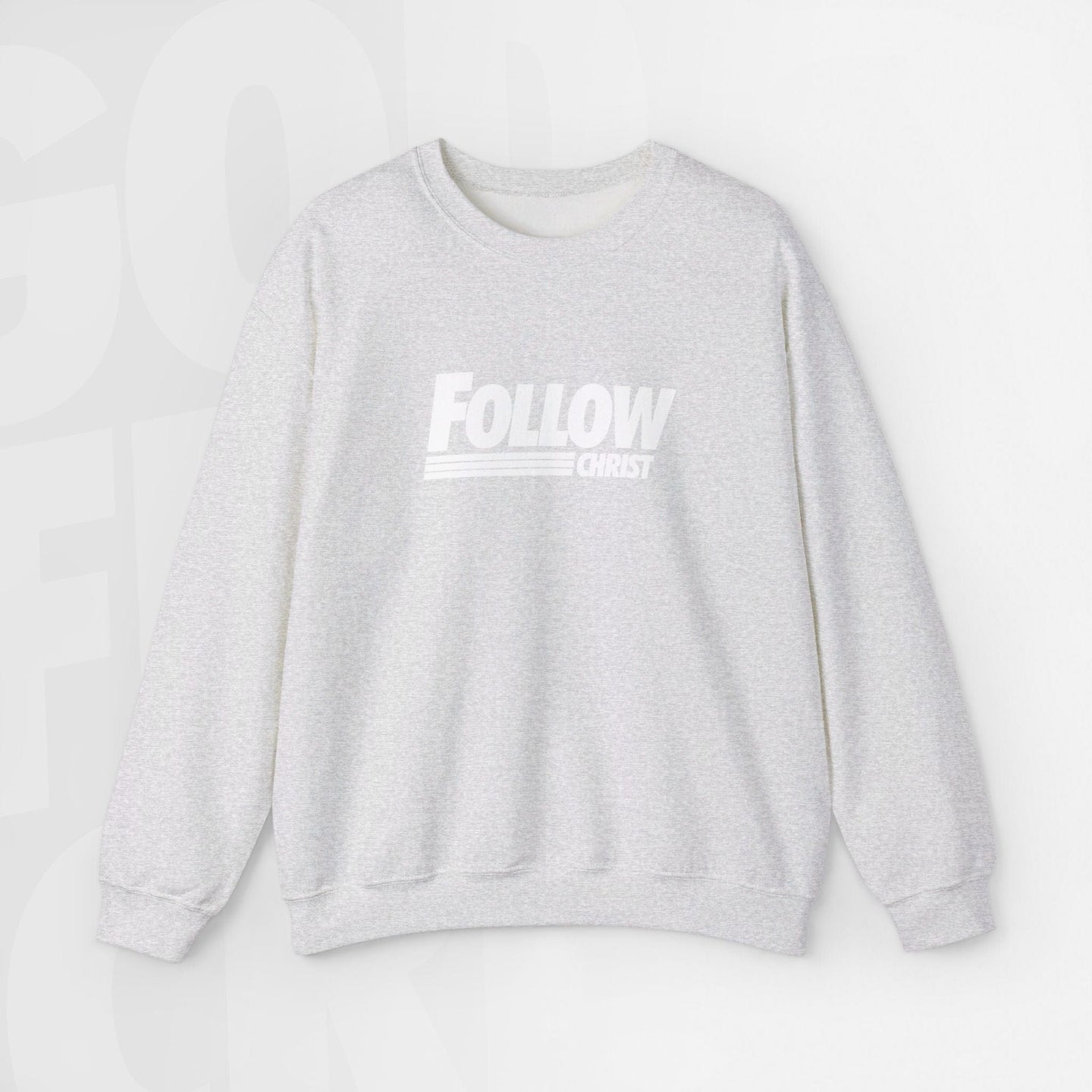 Follow Christ - Unisex Crewneck Sweatshirt