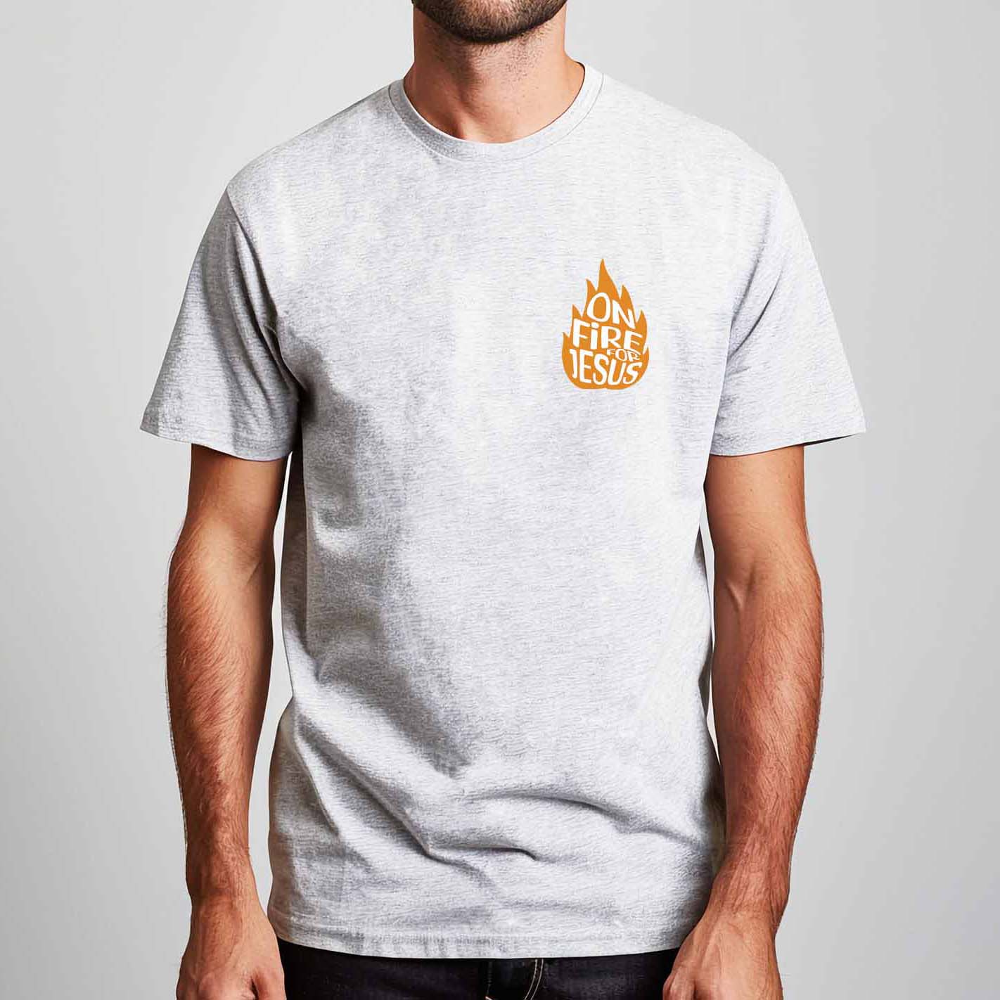 On Fire For Jesus - Unisex T-Shirt