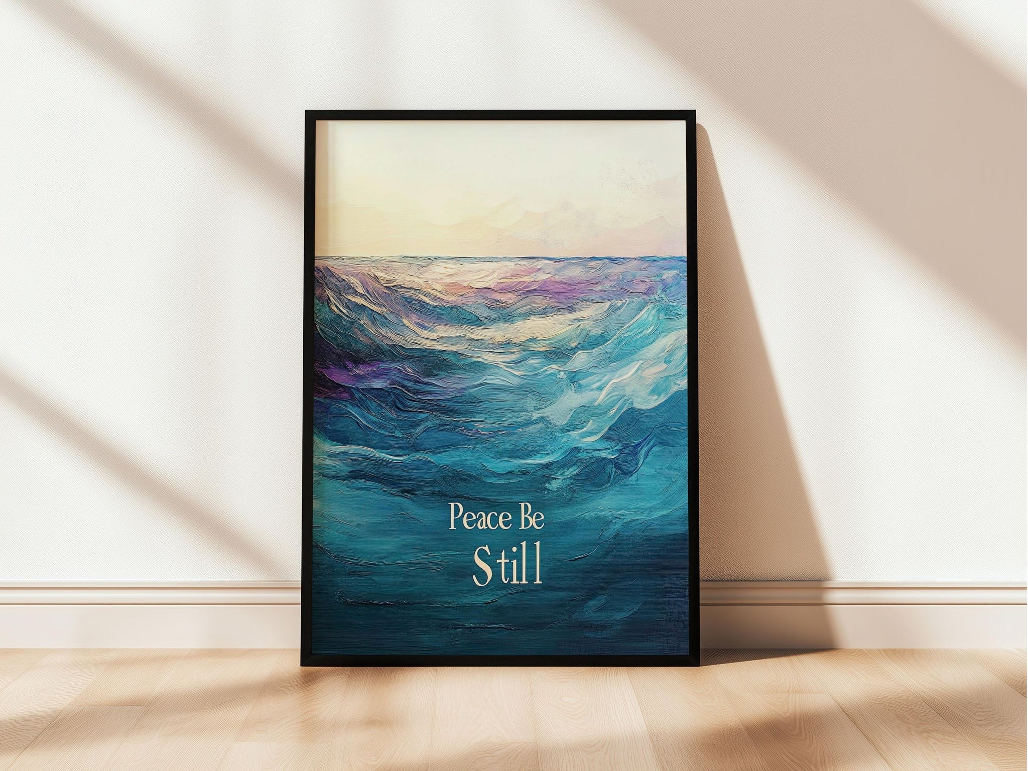 a picture of the ocean with a quote on it
