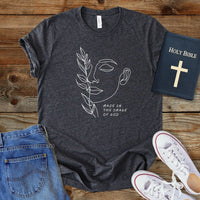 a t - shirt with a picture of a woman's face on it